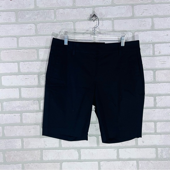 Ann Taylor Factory The 10” Shorts in Black Size 10 - Picture 1 of 7